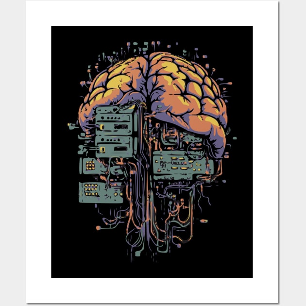 My Brain Has Too Many Tabs Open Wall Art by Pixy Official